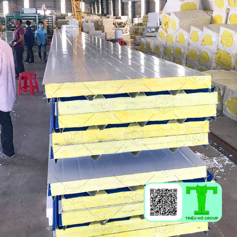 Tôn cách nhiệt chống cháy Glasswool